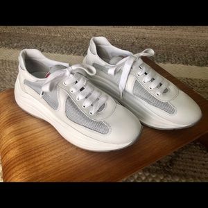women's prada americas cup sneakers